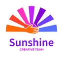 لوگوی گروه خلاق درخشش | Sunshine Creative Team